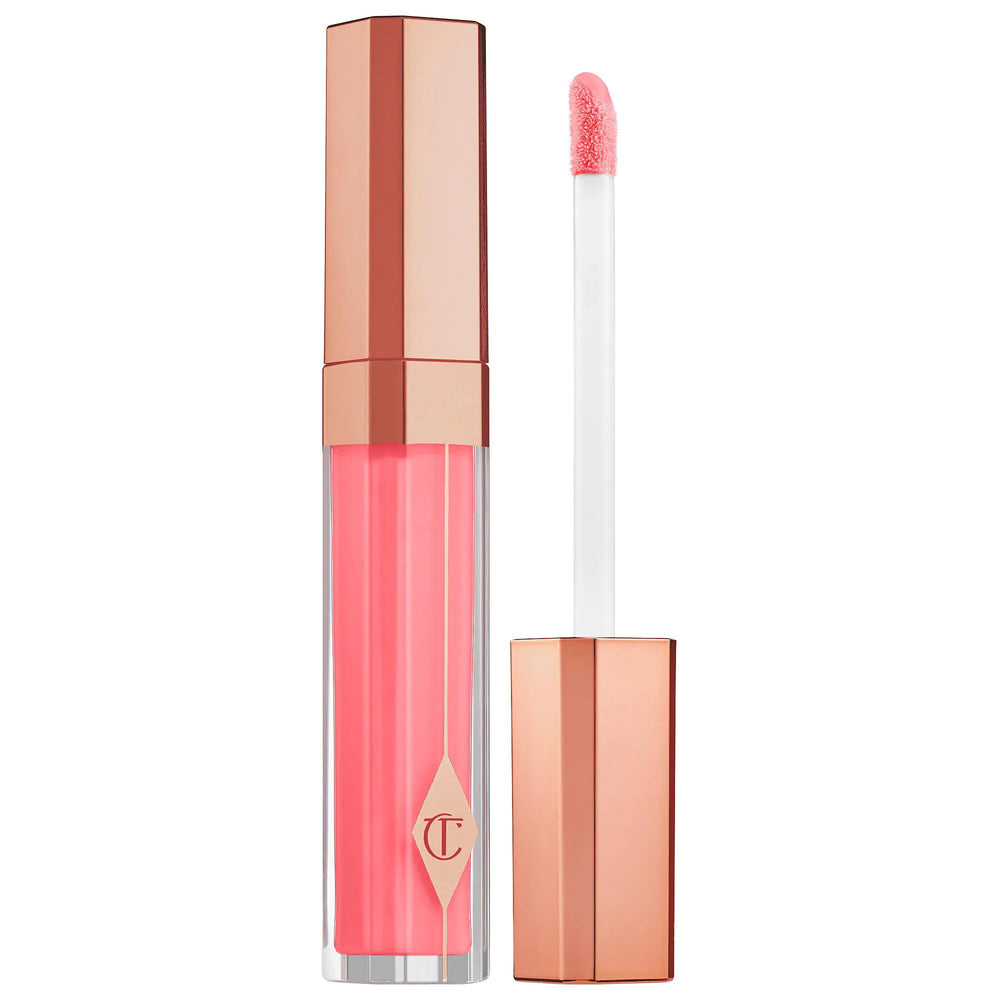 Charlotte Tilbury Lip Lustre: Long Lasting, Non-Sticky Lip Gloss for Fuller, Hydrated Lips & Radiant Shine Charlotte Tilbury Lip Gloss: Long Lasting Shine & Hydration lip gloss, long lasting lip gloss, fuller lips lip gloss, non-sticky lip gloss, hydrating lip gloss, transfer resistant lip gloss, creamy lip gloss, lip lacquer, shine lip gloss, lip color, lip makeup, long-lasting shine, fuller lips, non-sticky, hydrating, transfer resistant, creamy, lotus flower extract, 6-hour wear, beauty, cosmetics, makeu