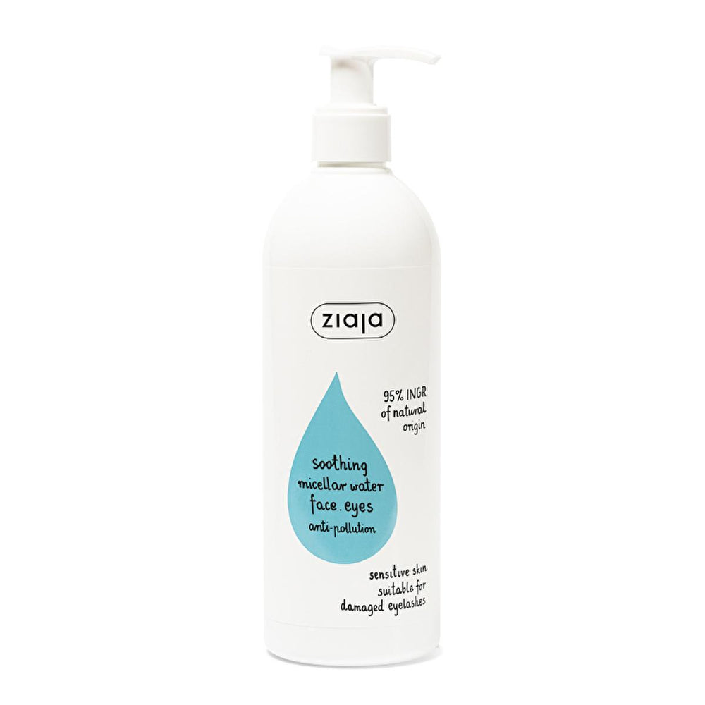 Ziaja Soothing Micellar Cleansing Water for Sensitive Skin | Vegan & Natural Makeup Remover | Gentle Face Cleanser Ziaja Micellar Water: Gentle Cleanser for Sensitive Skin Micellar water for sensitive skin, Vegan cleansing water, Natural micellar water, Fragrance-free makeup remover, Gentle face cleanser, Ziaja micellar water, Soothing micellar water, Makeup remover for sensitive eyes, Natural skincare, Vegan skincare, Micellar water, Sensitive skin cleanser, Vegan makeup remover, Natural face wash, Fragran