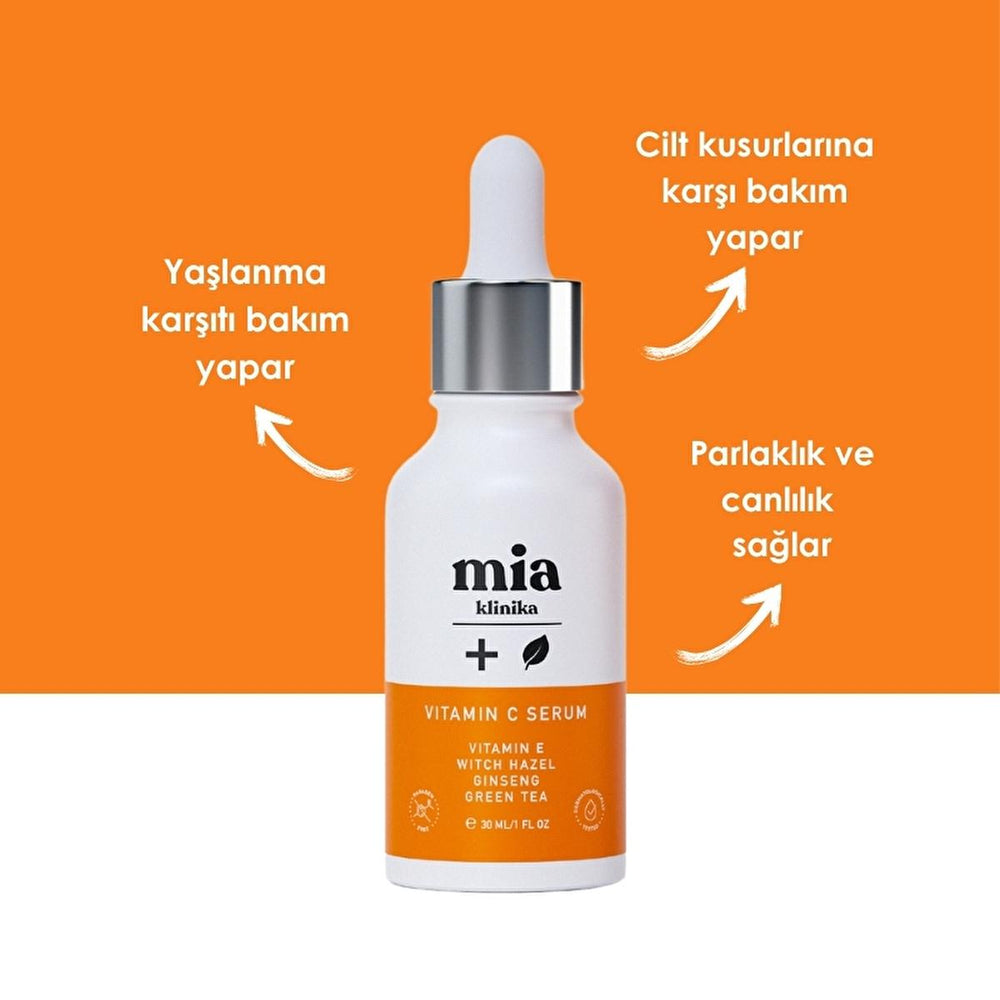 Mia Klinika Vitamin C Serum - Brightens Skin, Minimizes Pores & Dark Spots - 1.01 fl oz - view 4