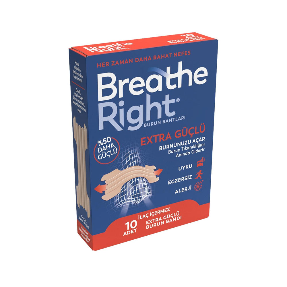 Breathe Right Extra Nasal Strips for Clear Breathing 10 Count