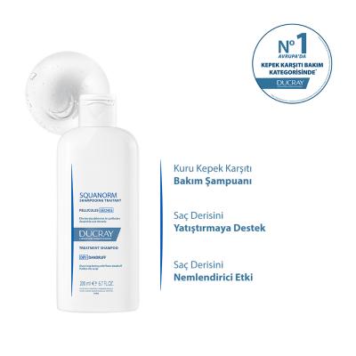 ducray squanorm sec shampoo bottle, ducray squanorm shampoo application Ducray Squanorm Sec Shampoo - 200 Ml | Dry Dandruff Relief Ducray Squanorm Sec Shampoo | 200 ml ducray, shampoo, dandruff-relief, dry-scalp, hair-care, scalp-treatment, keeps-hair-healthy, sensitive-scalp, hair-products, ai-generated