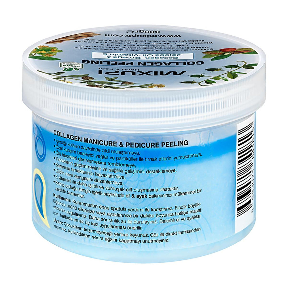 Mixup Hand & Foot Collagen Peeling for Healthy Nail Growth & Skin Exfoliation - 300g - view 2