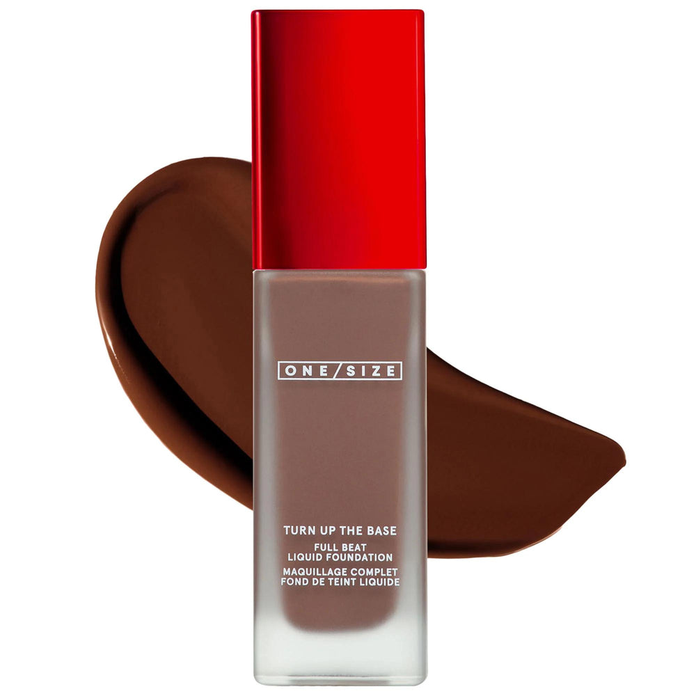 Turn Up the Base - Waterproof Liquid Foundation for Full Coverage | Vegan & Cruelty-Free Turn Up the Base Waterproof Liquid Foundation | Vegan & Cruelty-Free waterproof foundation, long-wear foundation, vegan cosmetics, cruelty-free foundation, matte finish foundation, liquid foundation, full coverage foundation, sensitive skin friendly, dermatologist-tested, non-comedogenic, vegan beauty products, cruelty-free beauty, makeup for active lifestyles