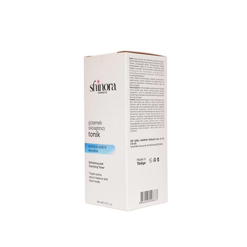 Shinora Glycolic Acid Blue Tonic Pore Tightening 200ml