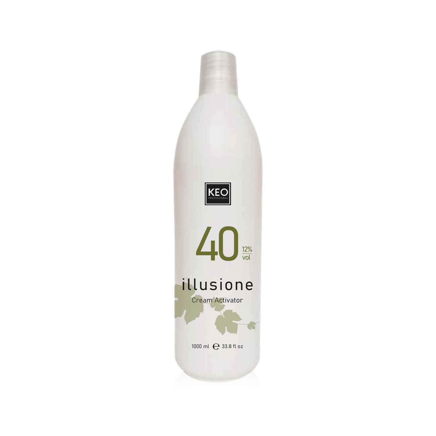 Keo Professional Illusione Activator 40 Volume Oksidan - Professional Grade Hair Developer for Coloring & Bleaching - 1000ml Keo Professional 40 Volume Hair Developer - 1000ml Hair developer, Oxidant for hair coloring, 40 Volume developer, Professional hair care products, Keo Professional Illusione Activator, Hair coloring, Bleaching, Professional grade hair products, Hair treatment, Salon quality, Hair care, Beauty products, Hair coloring products, Bleaching products