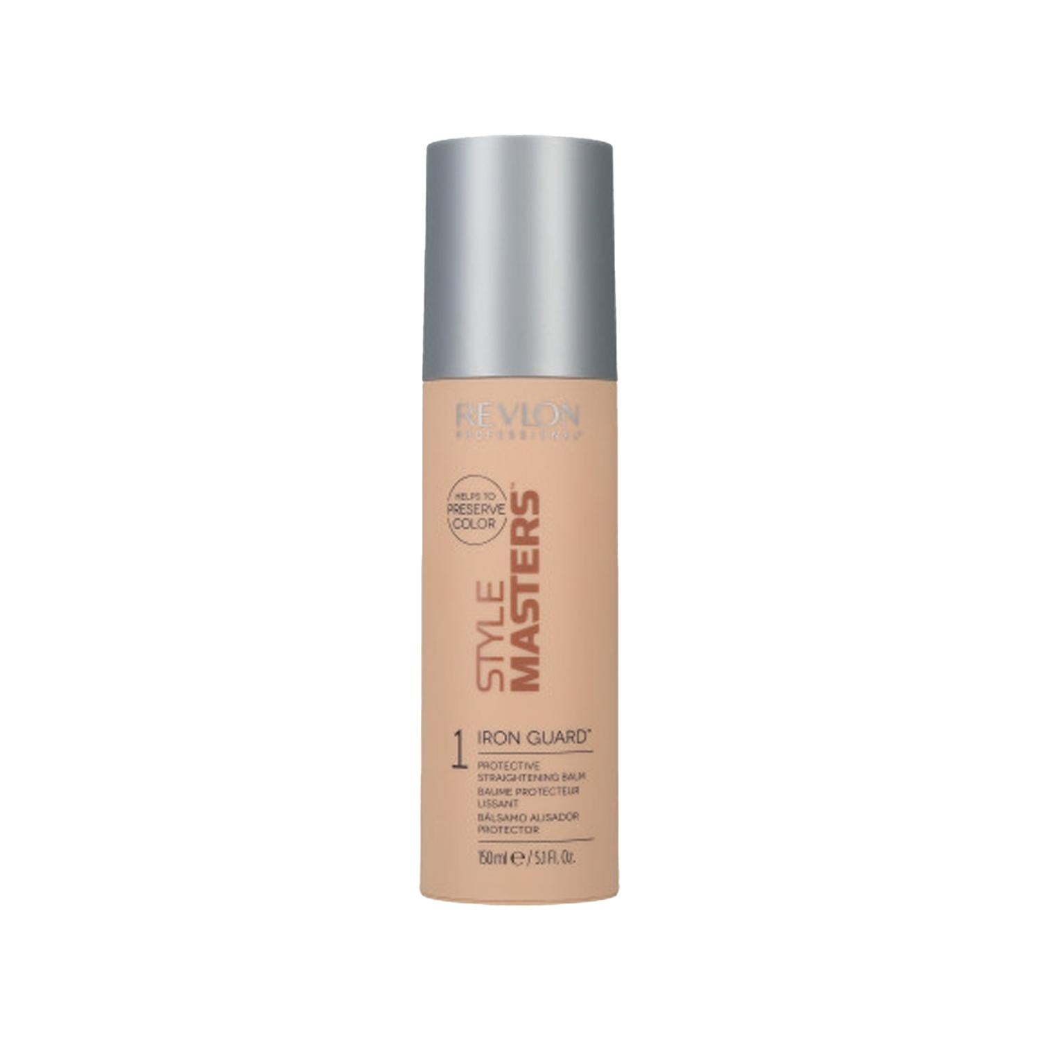 Revlon Style Masters Smooth Iron Guard Hair Smoothing Cream & Heat Protectant - 150ml Revlon Style Masters Smooth Iron Guard - Hair Smoothing Cream & Heat Protectant hair smoothing cream, heat protectant, Revlon Style Masters, Smooth Iron Guard, hair care product, frizz reduction, hair protection, styling cream, Revlon hair products, smoothing serum, hair smoothing treatment, heat styling protection