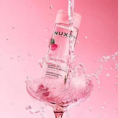 Nuxe Very Rose Micellar Water: Gently Cleanses, Soothes & Removes Makeup - Alcohol, Paraben & Sulfate-Free - Refreshing Rose Water Cleanser Nuxe Very Rose Micellar Water: Gentle Makeup Remover & Cleanser micellar water, rose water cleanser, gentle makeup remover, sensitive skin cleanser, alcohol-free micellar water, paraben-free cleanser, sulfate-free micellar water, nuxe very rose, no rinse cleanser, facial cleansing water, Nuxe, Rosewater, makeup remover, cleanser, sensitive skin, no-rinse, alcohol-free, 