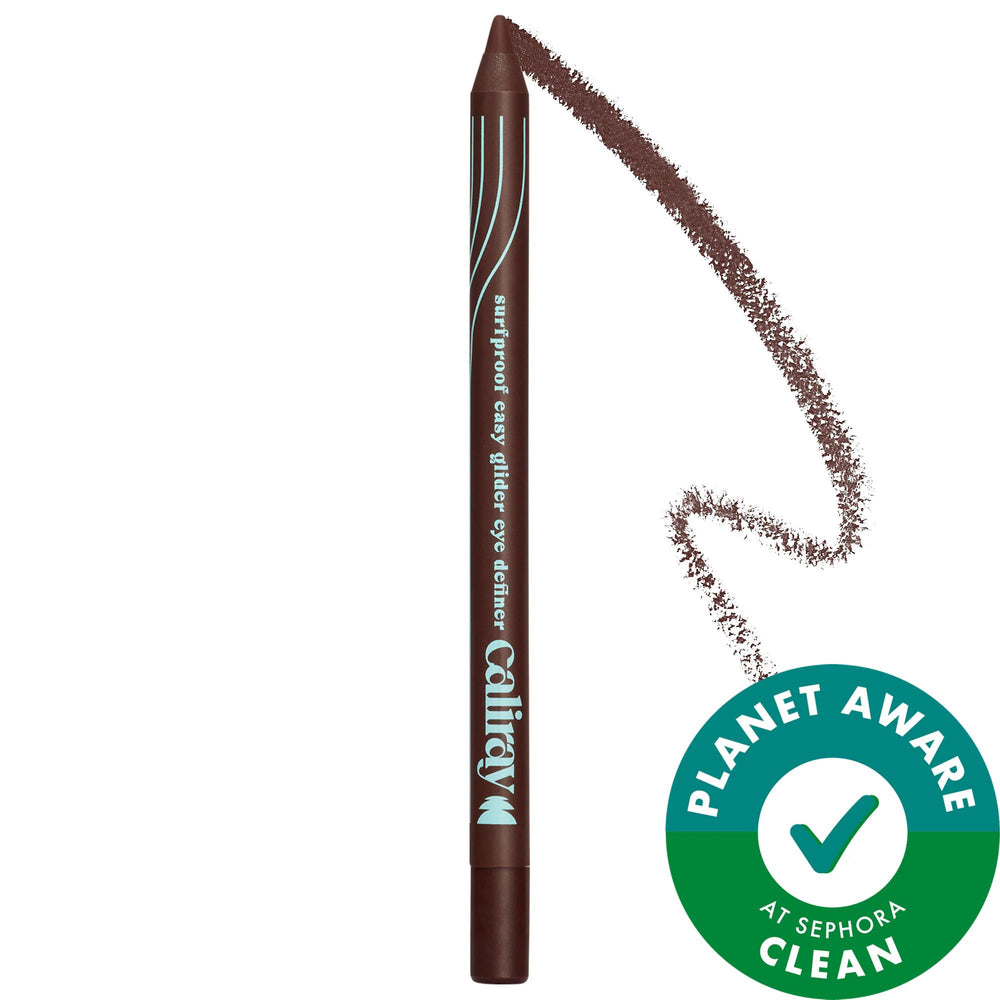 Surfproof Waterproof Eyeliner Pencil - Long-Lasting, Smudge-Proof, Clean Cosmetics by Surfproof Surfproof Waterproof Eyeliner Pencil - Long-Lasting & Clean waterproof eyeliner, clean cosmetics, sustainable beauty products, long-lasting eyeliner pencil, gluten-free makeup, cruelty-free cosmetics, smudge-proof eyeliner, eco-friendly packaging, beauty for active lifestyles, nourishing eye makeup