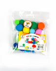 Lino Ponpon - 40-Piece Assorted Craft Ponpons for Arts & Crafts Projects - view 2