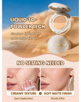 Sheglam Lock & Go Cushion Foundation for Dewy Skin Sand 15g