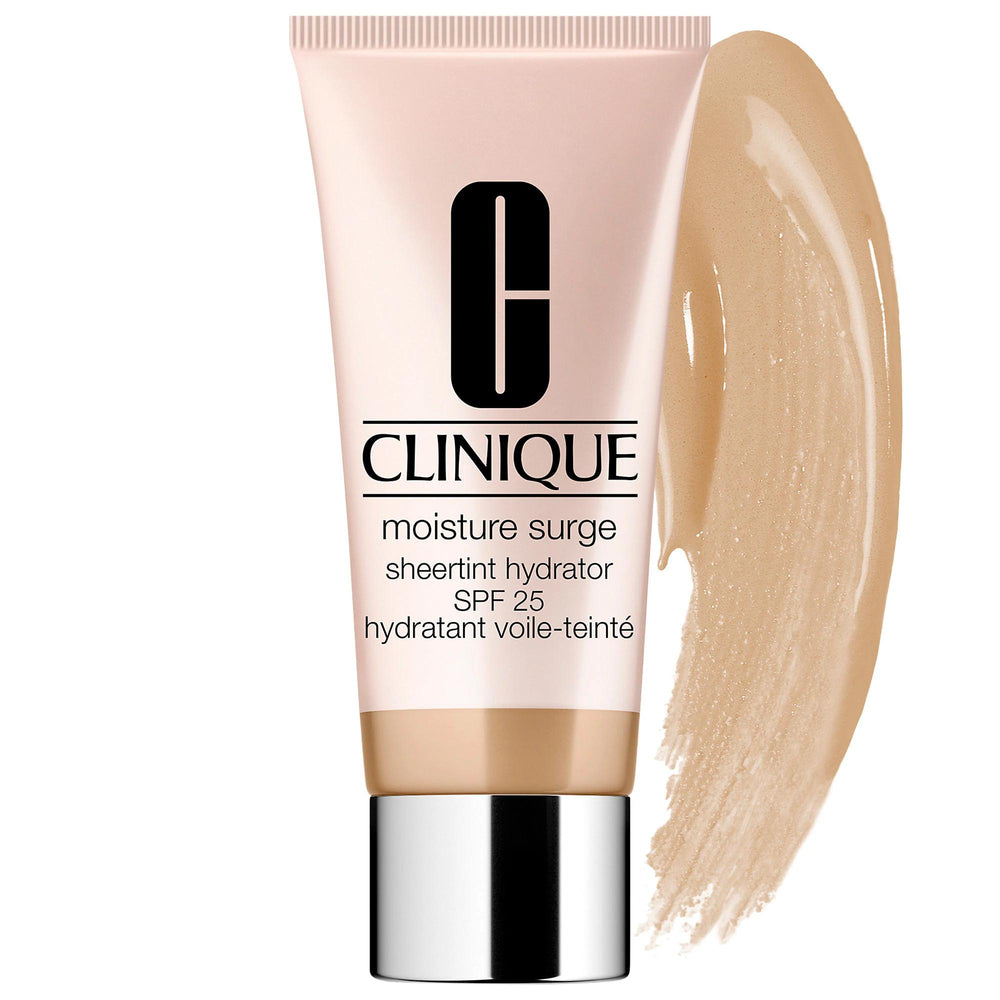Moisture Surge Sheertint Hydrator - Tinted Moisturizer with SPF 25, 12hr Hydration, Natural Finish Moisture Surge Tinted Moisturizer SPF 25 - 12hr Hydration tinted moisturizer, SPF 25, hydrating skincare, broad spectrum sun protection, natural finish, paraben-free skincare, phthalate-free skincare, lightweight moisturizer, everyday makeup, natural look, multifunctional skincare, clean skincare, skincare for normal skin, skincare for dry skin, skincare for combination skin, skincare for oily skin, moisturize