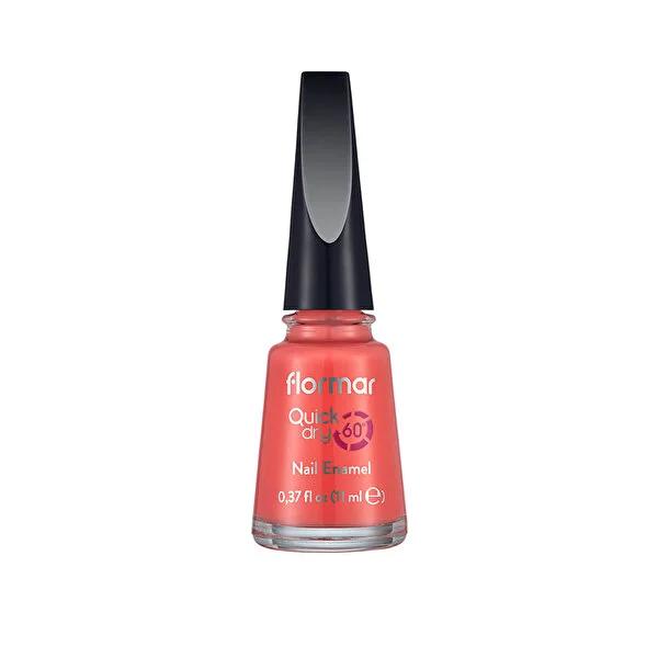 Flormar Quick Dry Nail Polish - Fast Drying, Long Lasting Manicure, Summer Song Flormar Quick Dry Nail Polish - 60s Dry Time Quick Dry Nail Polish, Fast Drying Nail Enamel, Long Lasting Manicure, Flormar Nail Polish, Summer Nail Color, Nail Care, Beauty Essentials, Cosmetics, Nail Polish, Fast Dry Nail Polish, Durable Nail Polish, Nail Beauty Products, Quick Manicure, Long Lasting Nail Polish