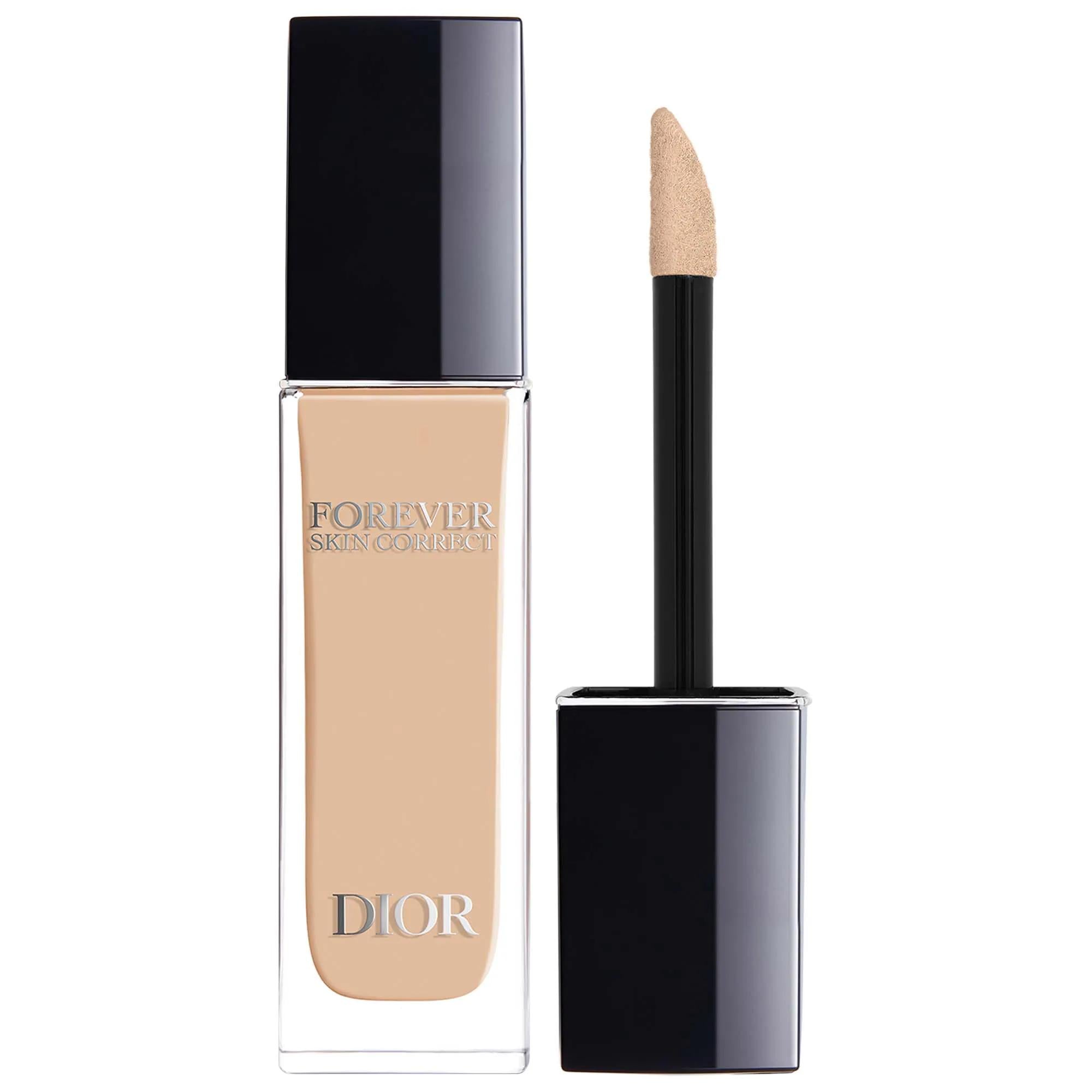 Dior Dior Forever Skin Correct Full-Coverage Concealer - Long Lasting, Hydrating, Transfer-Proof Makeup Dior Forever Skin Correct Concealer - Full Coverage, 24hr Wear Dior Forever Skin Correct Concealer, full-coverage concealer, long-lasting concealer, hydrating concealer, transfer-proof makeup, chemical-free concealer, Dior makeup, concealer, makeup, face makeup, cosmetics, skincare-infused makeup, sensitive skin friendly, liquid concealer, Iris Extract, long wear, flawless complexion