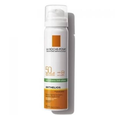 la roche posay anthelios oil-free spf50 mist bottle, la roche posay anthelios mist application on skin La Roche Posay Anthelios Oil-Free SPF50+ Mist | 75 ml La Roche Posay Anthelios SPF50+ Mist - Oil-Free Protection la-roche-posay, spf50, sunscreen-mist, oil-free, skincare, sun-protection, hydrating-mist, broad-spectrum, dermatologist-tested, ai-generated
