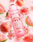 Solzao Peach Beach Shower Gel for Soft Skin 400 ml