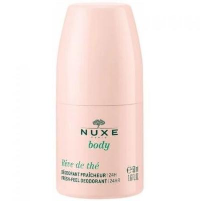 nuxe body reve de the deodorant 50 ml, nuxe body deodorant with green tea Nuxe Body Reve De The Deodorant - 50 ml Nuxe Body Reve De The Deodorant - 50 ml nuxe, deodorant, body-care, natural-deodorant, fresh-scent, green-tea, everyday-use, unisex, skin-care, ai-generated