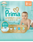 Prima Premium Care Size 3 Diapers for Soft Comfort 26 Count