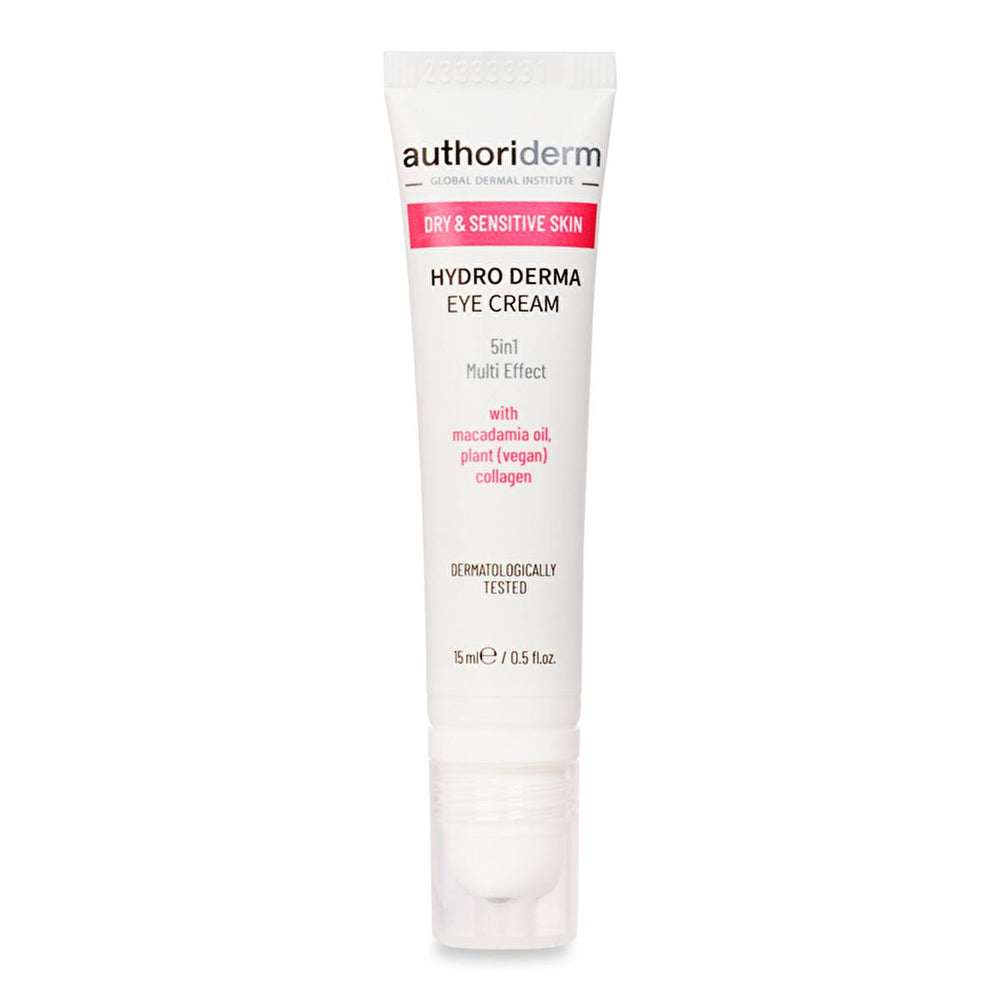 Authoriderm Eye Cream for Dry & Sensitive Skin: Hydrating, Nourishing, Revitalizing - Reduce Wrinkles, Dark Circles, Puffiness - 0.51 fl oz Authoriderm Eye Cream: Hydrate Dry Skin, Reduce Wrinkles & Dark Circles eye cream, dry skin eye cream, sensitive skin eye cream, hydrating eye cream, nourishing eye cream, anti-aging eye cream, revitalizing eye cream, eye cream for wrinkles, eye cream for dark circles, eye cream for puffiness, eye care, skin care, dry skin, sensitive skin, hydration, nourishment, anti-a
