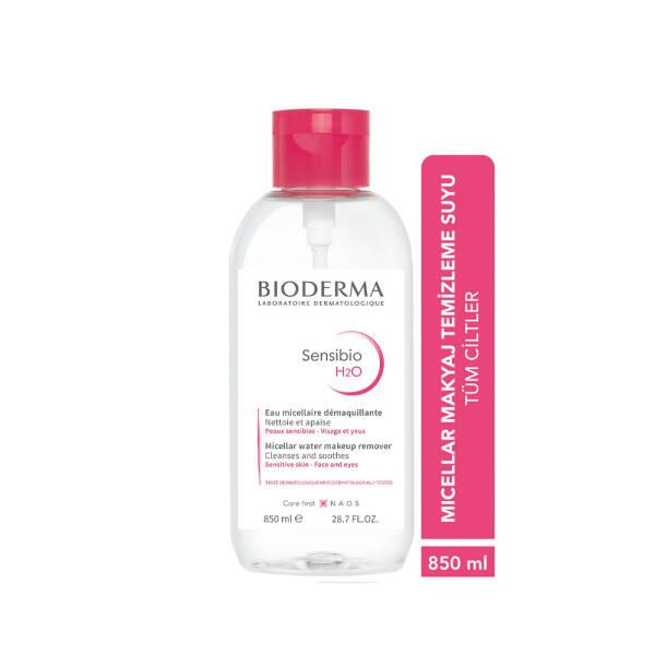 Bioderma Sensibio H2O Micellar Water: Gentle Makeup Remover &amp; Sensitive Skin Cleanser - No Rinse Formula, Large 28.74 fl oz Bottle Bioderma Sensibio H2O: Gentle Micellar Water for Sensitive Skin micellar water, makeup remover, sensitive skin cleanser, no rinse cleanser, Bioderma Sensibio H2O, gentle makeup remover, micellar cleansing water, makeup remover for sensitive skin, Bioderma, Sensibio H2O, micellar water cleanser, facial cleanser, skin care, sensitive skin, gentle cleanser, no rinse makeup remover,