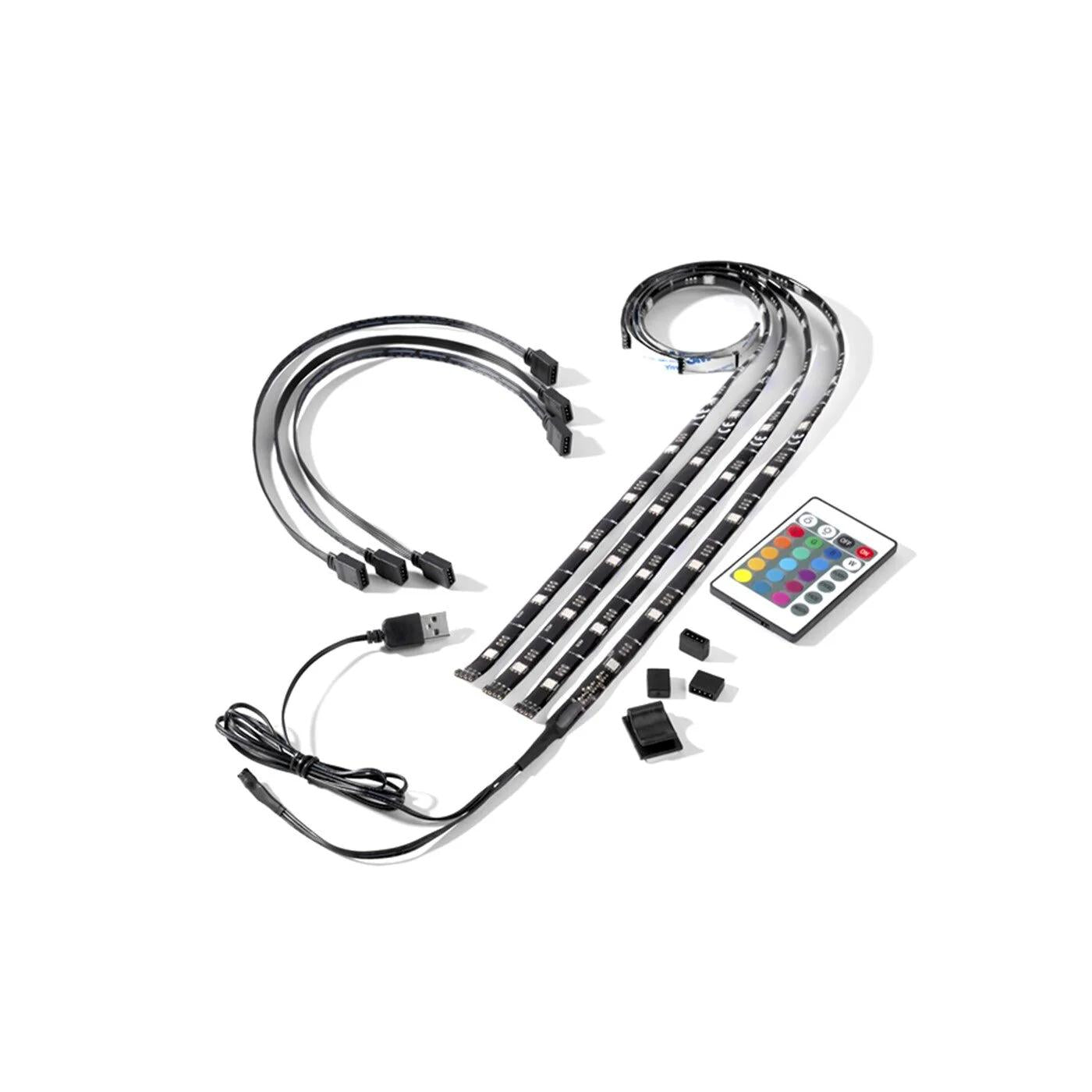 Ideenwelt TV Backlight LED Strips for Ambient Lighting 4x50 cm