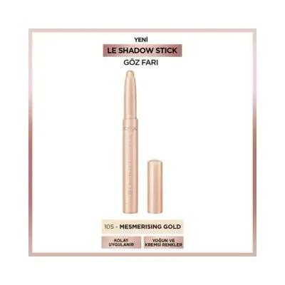 Loreal Paris Le Shadow Stick: Mesmerizing Gold Eyeshadow - Shimmer, Easy Application, Portable - Perfect for Beginners &amp; Touch-Ups. - image 3