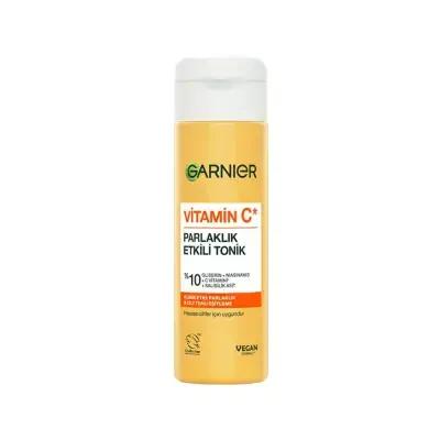 Garnier Vitamin C Brightening Toner - Achieve Glowing, Even Skin Tone - Refreshing Facial Treatment, All Skin Types - 120ml Garnier Vitamin C Toner: Brighten & Even Skin Tone Vitamin C toner, Skin brightening toner, Facial toner for glowing skin, Toner for even skin tone, Refreshing facial toner, Garnier Vitamin C toner, Toner for all skin types, Vitamin C skincare, brightening, even skin tone, radiance, lemon extract, purifying, all skin types, skincare, beauty, facial treatment, toner, Ascorbyl Glucoside,