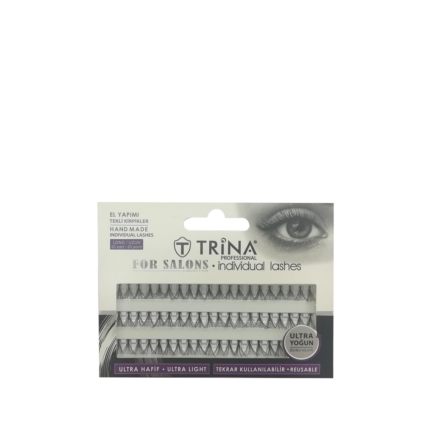 Trina Handmade Individual False Eyelashes - Long, 60 Count - Enhances Natural Beauty with Customizable, Dramatic Lashes Trina Handmade False Eyelashes - Long, 60 Count False Eyelashes, Individual False Eyelashes, Handmade False Eyelashes, Long False Eyelashes, Trina False Eyelashes, Beauty Accessories, Makeup, Cosmetic Products, Eyelash Enhancement, Customizable Lashes, Dramatic Lashes, Natural Look, Beauty Essentials, Makeup Lashes, Eye Makeup, Glamorous Lashes, Special Occasion Beauty