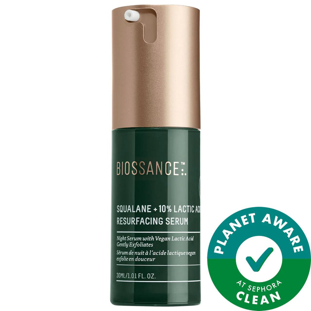 The Ordinary Squalane + 10% Lactic Acid Resurfacing Serum - Vegan, Cruelty-Free, Clinically Proven Skincare for Smoother, Brighter Skin Squalane + 10% Lactic Acid Serum - Vegan, Cruelty-Free Skincare resurfacing serum, lactic acid serum, vegan skincare, cruelty-free skincare, squalane serum, anti-aging skincare, skin texture improvement, hydrating serum, skincare, face serum, treatments, clean beauty, planet aware, sustainable skincare