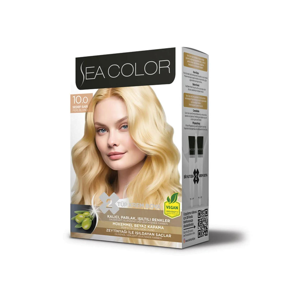 Sea Color Kit Hair Dye 100 Pearl Blonde 1 Unit