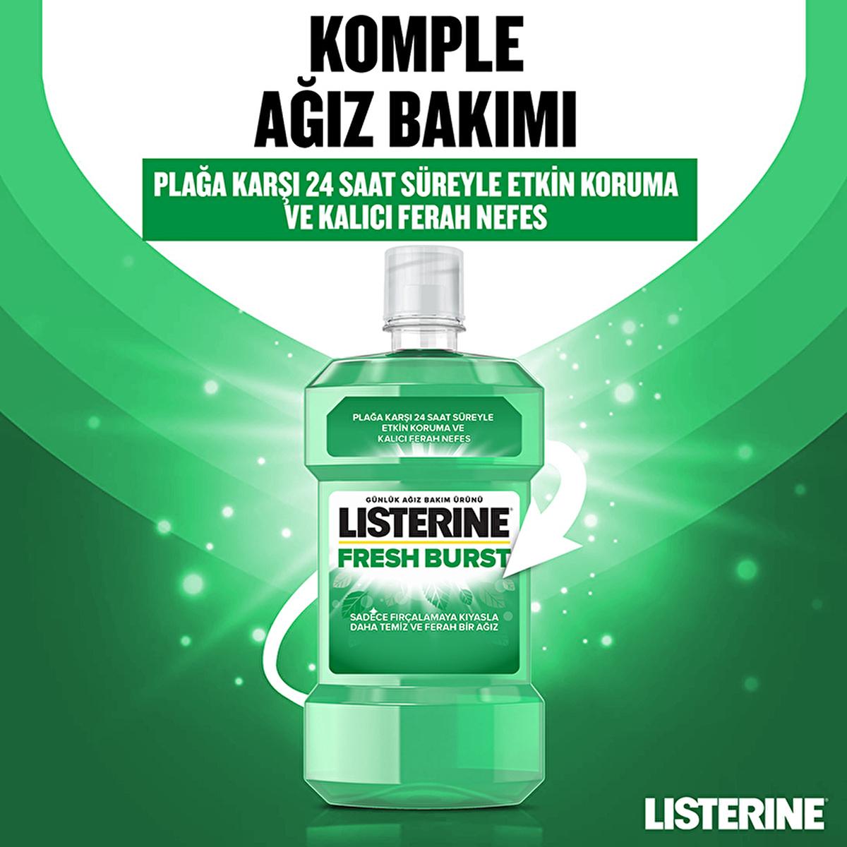 Listerine Fresh Burst Mouthwash 500ml - Anti-Plaque Oral Care for a Healthier Smile Listerine Fresh Burst Mouthwash 500ml - Anti-Plaque Oral Care Listerine Fresh Burst, mouthwash, oral care, anti-plaque mouthwash, 500 ml mouthwash, Listerine mouthwash, fresh burst mouthwash, oral hygiene, plaque prevention, gum health, dentist recommended, mouth care, oral health products, fresh breath, healthy smile
