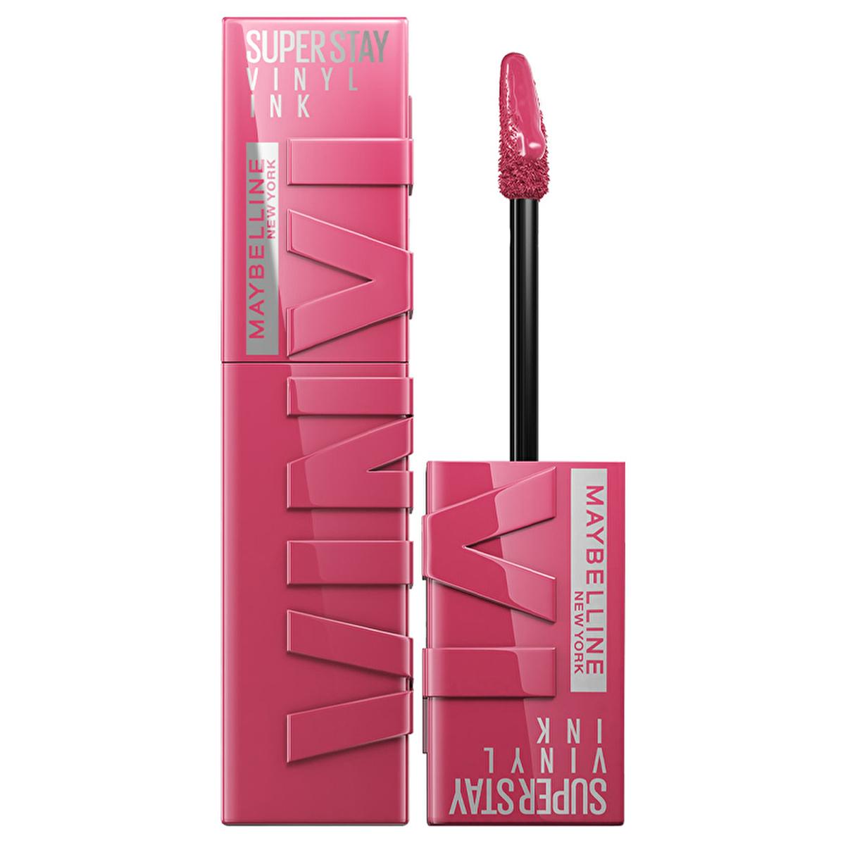 Maybelline New York Super Stay Vinyl Ink Long-Lasting Liquid Lipstick, High Shine Finish, Smudge-Resistant - 20 Coy Maybelline Super Stay Vinyl Ink Liquid Lipstick - Long-Lasting & High Shine long-lasting liquid lipstick, high shine lip color, smudge-resistant lipstick, easy apply lipstick, Maybelline Super Stay Vinyl Ink, liquid lipstick, lip color, makeup, cosmetics, beauty products, long-lasting makeup, high-gloss finish, durable lip color