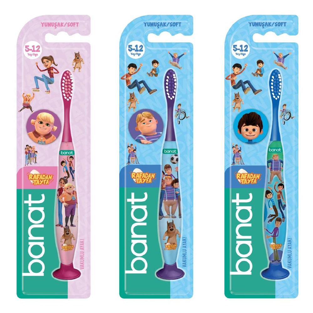 Banat Rafadan Tayfa Kids Soft Toothbrush (Assorted)