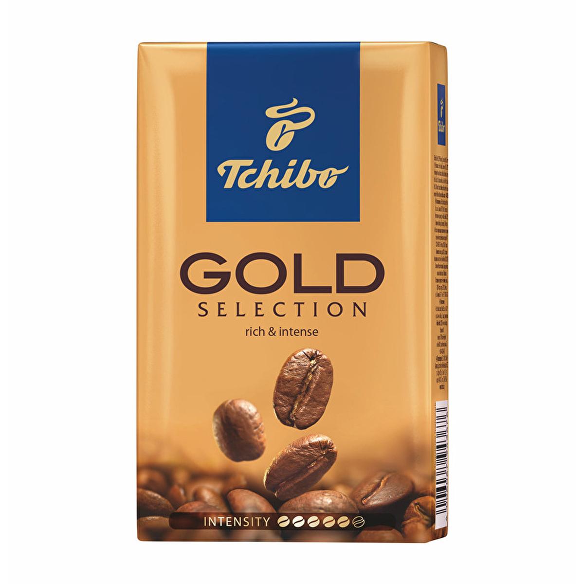 Tchibo Gold Selection Ground Coffee - Premium Arabica Robusta Blend for Filter Coffee Machines Tchibo Gold Selection Ground Coffee - Premium Arabica Robusta Blend ground coffee, filter coffee, Tchibo Gold Selection, Arabica Robusta blend, premium coffee, coffee enthusiasts, rich flavors, intense coffee aroma, versatile brewing, high-quality beans