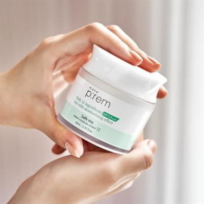 Make Prem Safe Me Relief Moisture Cream - Natural Hydrating Cream for Sensitive Skin, 2.71 fl oz Make Prem Moisturizing Cream for Sensitive Skin Moisturizing Cream, Natural Skincare, Sensitive Skin Care, Hydrating Cream, Squalene Moisturizer, Natural Moisturizer, Sensitive Skin Moisturizer, Hydrating Skincare, Skincare for Sensitive Skin, Make Prem, Natural Ingredients, EWG Green, Artificial Fragrance-Free