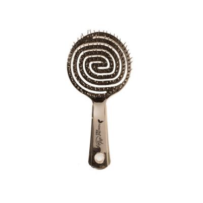 Nascita Pro 3D Flexi Kontrol Golden Hair Brush - Gentle Detangling & Styling for Curly Hair Nascita Pro 3D Flexi Kontrol Golden Hair Brush Hair Brush, Detangling Brush, 3D Flexi Kontrol, Nascita Pro, Golden Hair Brush, Curly Hair, Tangle-Free, Hair Care, Luxury Hair Brush, Premium Hair Accessories, Hair Styling Tools
