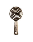 Nascita Pro 3D Flexi Kontrol Golden Hair Brush - Gentle Detangling & Styling for Curly Hair Nascita Pro 3D Flexi Kontrol Golden Hair Brush Hair Brush, Detangling Brush, 3D Flexi Kontrol, Nascita Pro, Golden Hair Brush, Curly Hair, Tangle-Free, Hair Care, Luxury Hair Brush, Premium Hair Accessories, Hair Styling Tools
