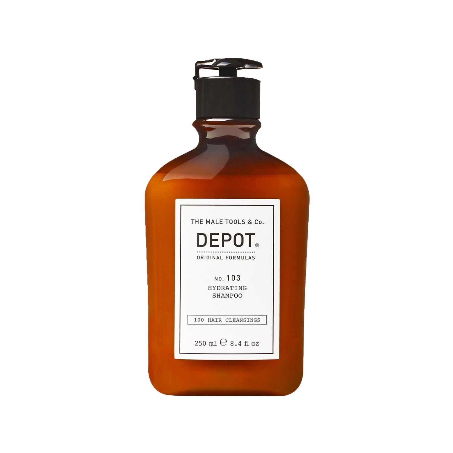 Depot No. 103 Hydrating Nemlendirici Şampuan 250ml - Moisturizing Shampoo for Dry Hair Depot No. 103 Hydrating Shampoo 250ml hydrating shampoo, moisturizing shampoo, hair care, Depot No. 103, nemlendirici şampuan, dry hair solution, damaged hair care, hair moisturizer, shampoo 250ml, cosmetic products