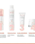 Avene Gentle Face Cleansing Mousse -  Sensitive & Normal to Combination Skin - Removes Makeup, Dirt & Oil - Avene Thermal Water - 5.07 fl oz (Dual Pack) Avene Cleansing Mousse: Gentle Face Wash for Sensitive Skin Avene cleansing mousse, face cleansing foam, gentle facial cleanser, makeup removing cleanser, normal combination skin cleanser, sensitive skin cleanser, Avene thermal water cleanser, face wash for sensitive skin, cleansing mousse for face, non-drying facial cleanser, facial cleanser, makeup remove