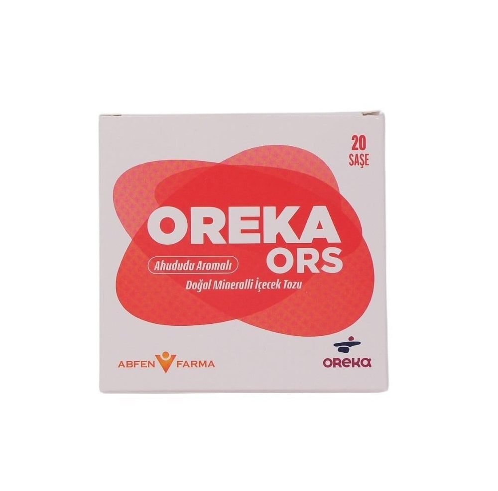 Oreka Oral Rehydration Salts (ORS) 20 Sachets - Oral Rehydration Solution & Electrolyte Replacement - Vitamin & Supplement