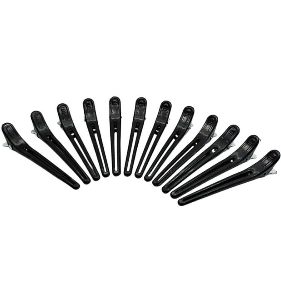 Claris Hair Sectioning Clips for Wave Setting 12-Pack