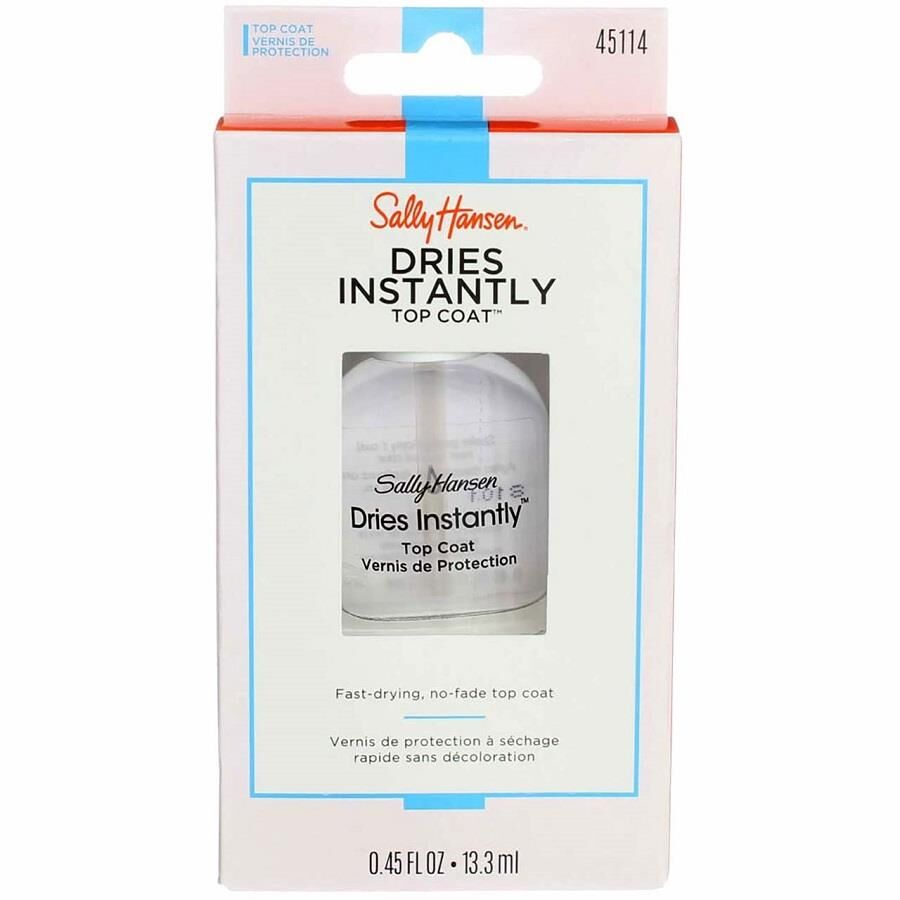 Sally Hansen Dries Instantly Top Coat High Shine Finish 13.3ml