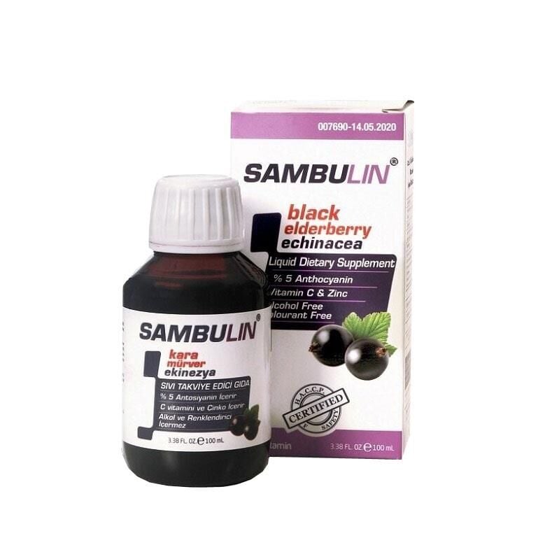 Dermovitamin Sambulin Elderberry & Echinacea Syrup 100ml