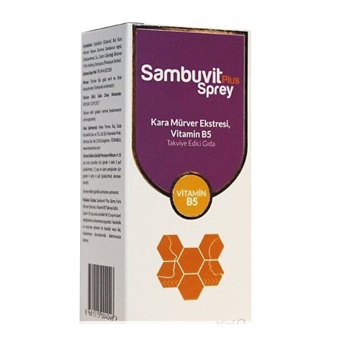 Heka Farma Sambuvit Plus Elderberry Extract Spray 25ml