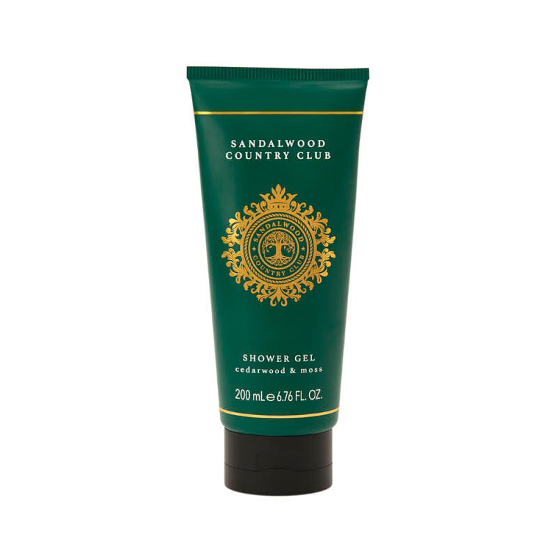 Sandalwood Country Club Cedarwood &amp; Moss Shower Gel 200 ml