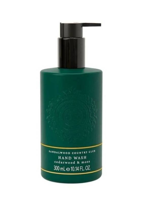 Sandalwood Country Club Cedarwood &amp; Moss Liquid Soap, 300 ml