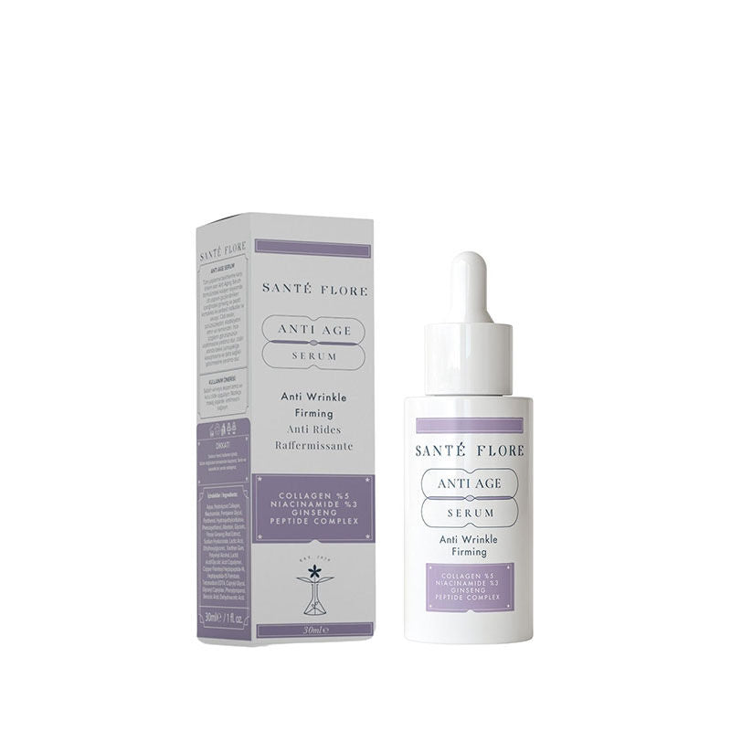Sante Flore Anti-Aging Serum with Collagen & Hyaluronic Acid 30ml