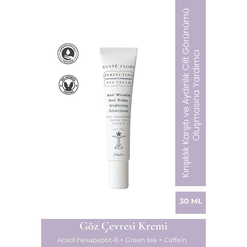 Sante Flore Eye Contour Care Cream with Caffeine 15 ml