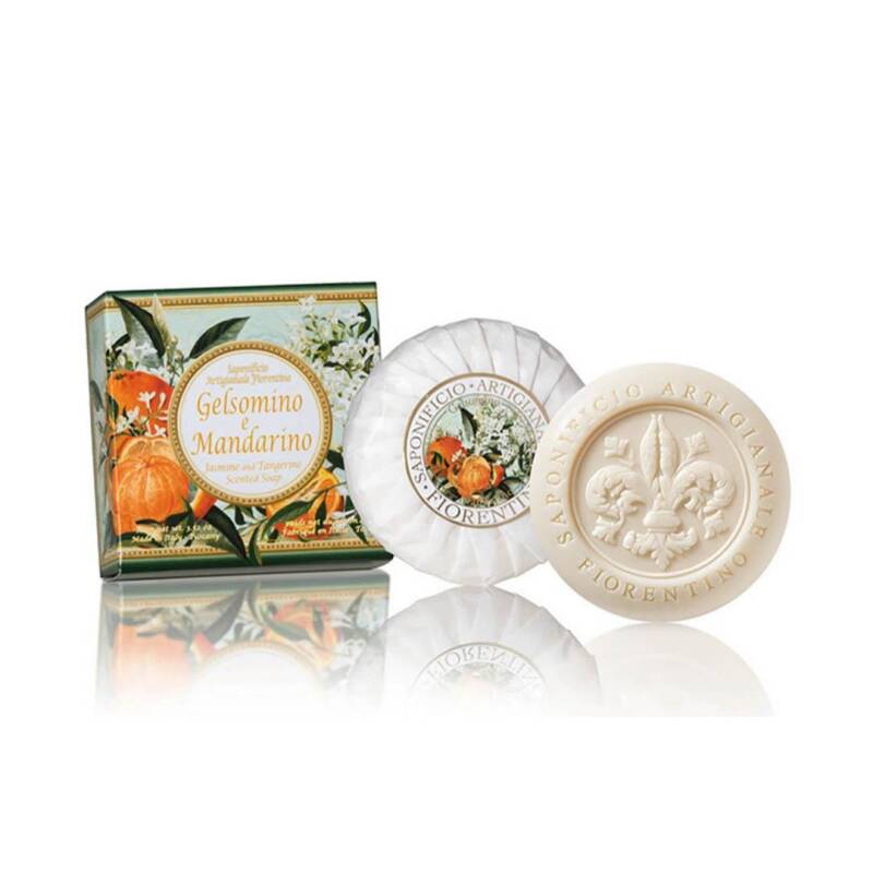 Saponificio Artigianale Fiorentino Jasmine &amp; Tangerine Soap 100g
