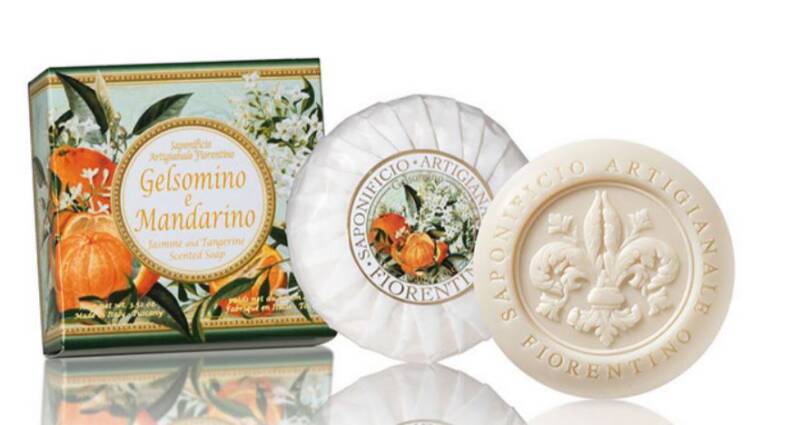 Saponificio Artigianale Fiorentino Jasmine & Tangerine Soap 100g