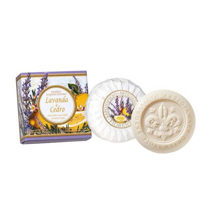Saponificio Artigianale Fiorentino Lavender &amp; Cedar Soap 100g
